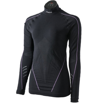 MICO 1691 Black SKINTECH Women's Thermal LS Shirt