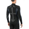 MICO 1790 BlacK/Cobalt SKINTECH Men's Thermal Underwear
