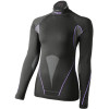 MICO 1791 Blacκ/Violet SKINTECH Women's Thermal LS Shirt
