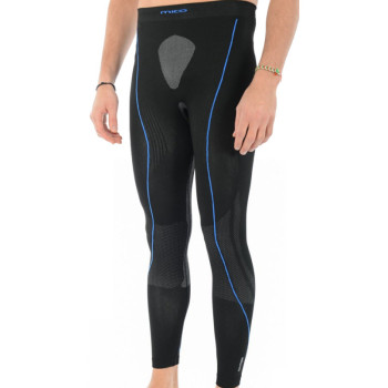 MICO 1795 BlacK/Cobalt SKINTECH Men's Thermal Underwear