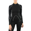 MICO 1841 Women's Long sleeve shirt Skintech Warm Skin- Black