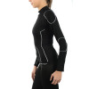MICO 1841 Women's Long sleeve shirt Skintech Warm Skin- Black