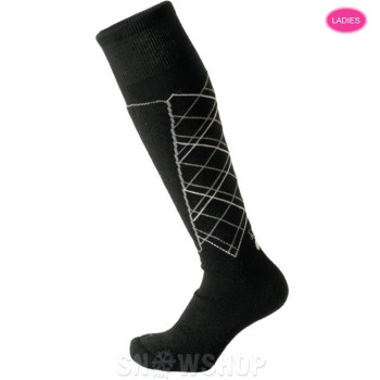 MICO 242 Black Women's Ski Socks
