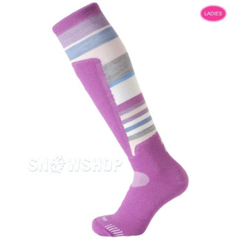 MICO 244 Pink Women's Ski Socks