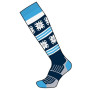 MICO 2696 Blue Kids Ski Socks