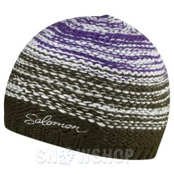 SALOMON MISS BEANIE Purple  Σκούφος