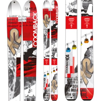 SKI K2 COOMBACK 104  SKI K2 COOMBACK 104