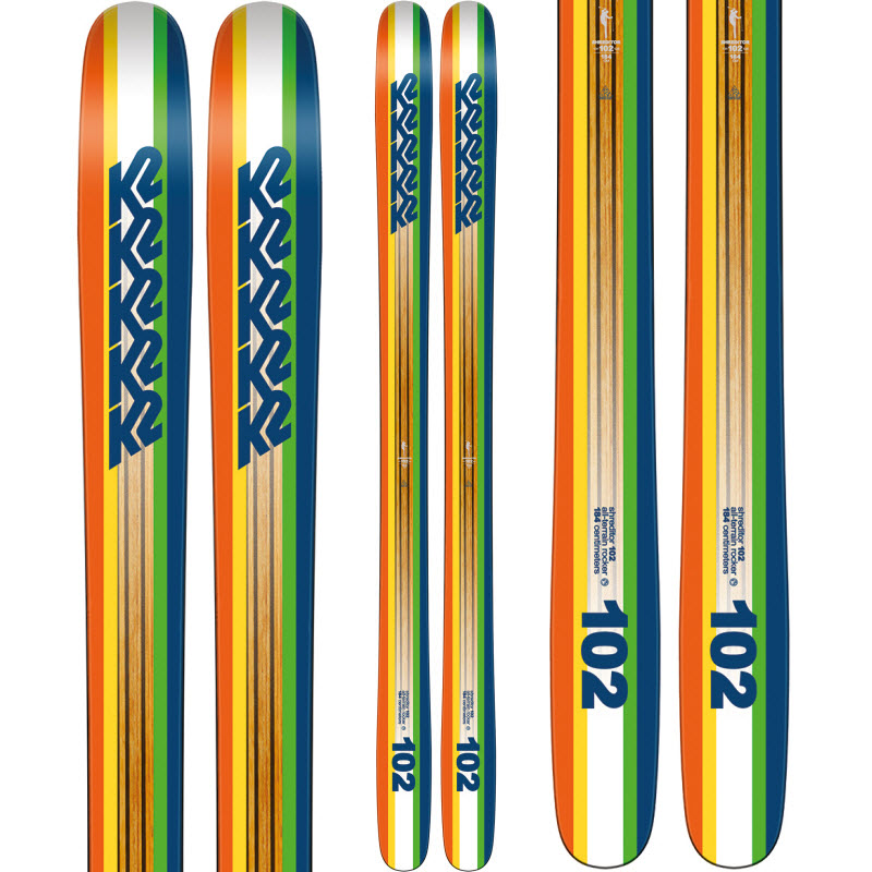 SKI K2 SHREDITOR 102 6