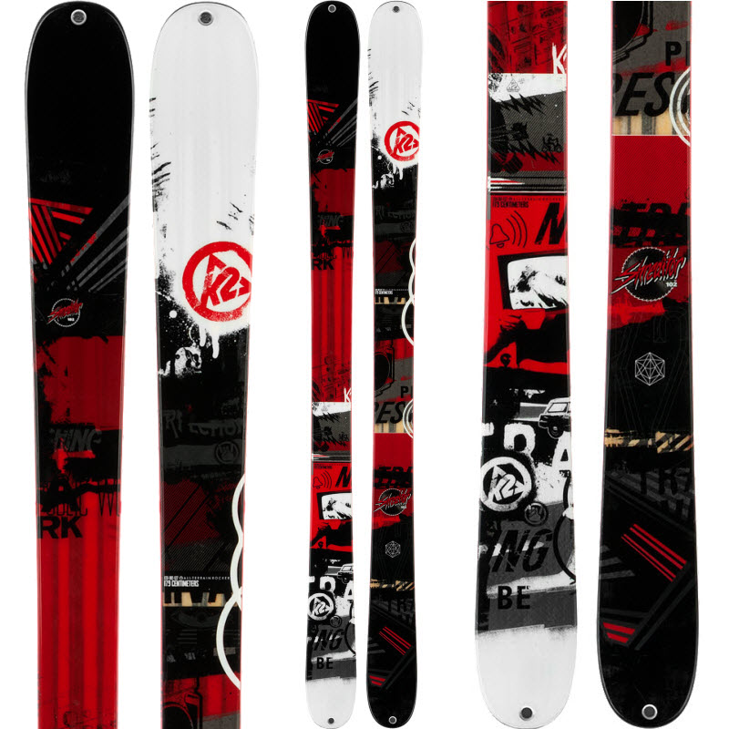 SKI K2 SHREDITOR 102