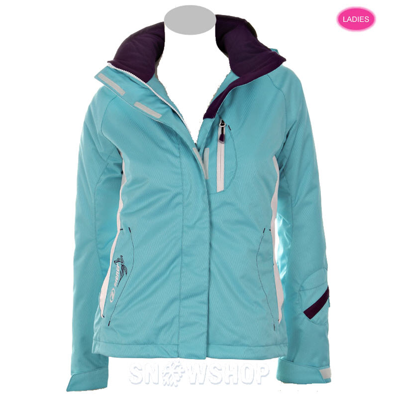 ZIENER NEW TEXTURE Light Blue Women's Jacket