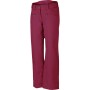 ZIENER TEME SLIM FIT Cherry Women's Ski Pants