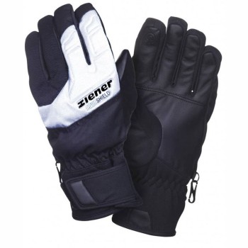 ZIENER GELMO  AS TOUCH White ΓΑΝΤΙΑ SKI ZIENER GELMO  AS TOUCH White ΓΑΝΤΙΑ SKI