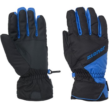 ZIENER GRISTAN Black/Kings Blue ΓΑΝΤΙΑ SKI ZIENER GRISTAN Black/Kings Blue ΓΑΝΤΙΑ SKI