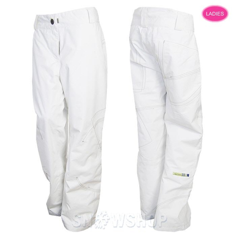 ZIENER ABUYA White Women's Snow Pants