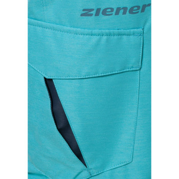 ZIENER BERIT Waterdrop Blue  Women's Snow Pants