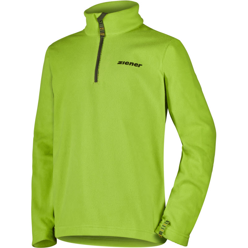 ZIENER JAMIL Lime Green Kid's Fleece