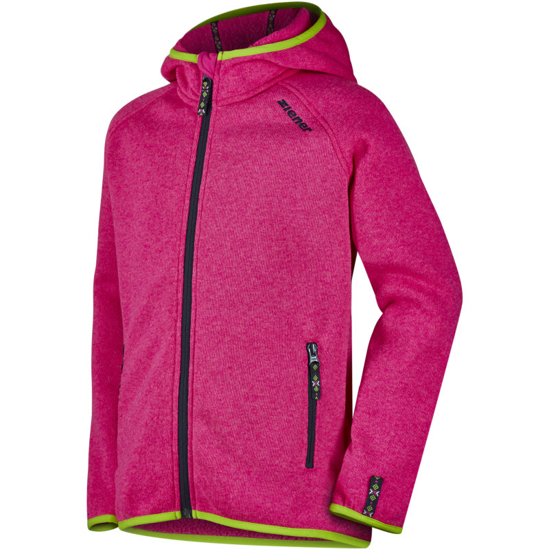 ZIENER JORIN Fuchsia Kid's Fleece