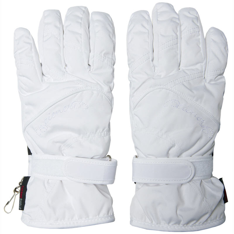 ZIENER KENYA White Women's Ski Gloves