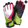ZIENER KRACY GTX White/Green Women's Ski Gloves