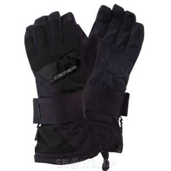 ZIENER MARSHALL AS Black Black SNOWBOARD Gloves