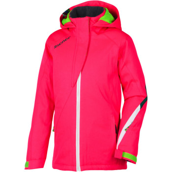 ZIENER Neon Pink Abelia HB Kid's Jacket