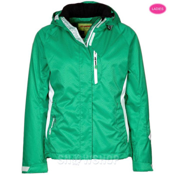 ZIENER New TEXTURE Bright Green Women's Jacket