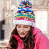 ZIENER SINIKO White WOMEN'S BEANIE