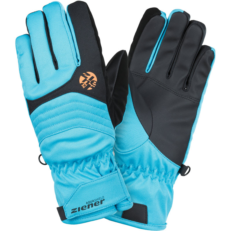 ZIENER TANGRI AS Aqua Women's Ski Gloves