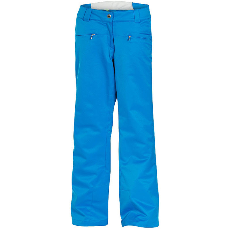 ZIENER TEME SLIM FIT Persian Blue Women's Ski Pants
