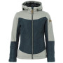ZIENER TEMEA dark shadow splash/grey metal ws Women's Jacket