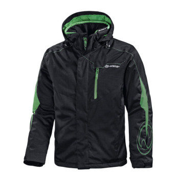 ZIENER TOSHIKI  Black Green Men's Jacket