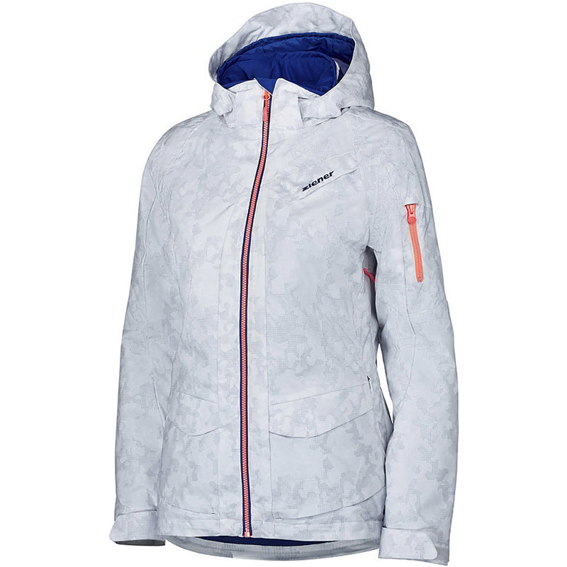 ZIENER TUME White Camo Women's Jacket