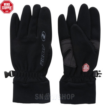 ZIENER IDEA Windstopper Black Gloves