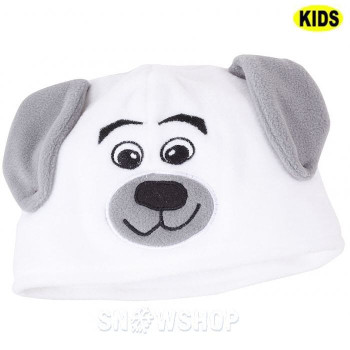 ZIENER ILLY White KID'S BEANIE