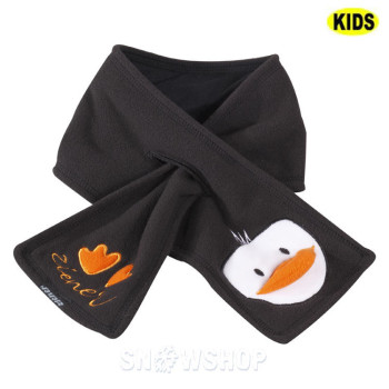 ZIENER ILLYSCARF Black KID'S