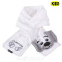 ZIENER ILLYSCARF White KID'S