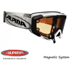 ALPINA PANOMA MAGNETIC Small QUATTROFLEX White ΜΑΣΚΑ