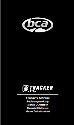 BCA TRACKER DTS MANUAL