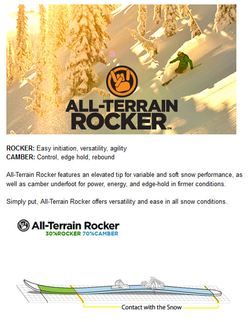 K2 ALL TERAIN ROCKER TECNOLOGY