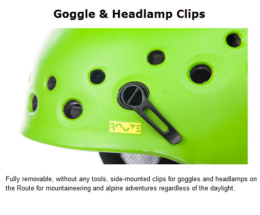 K2 Goggle Headlamp Clips