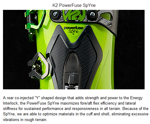 K2 PowerFuse SpYne FREERIDE