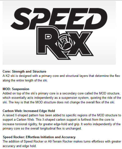 K2 SPEED ROX TECNOLOGY