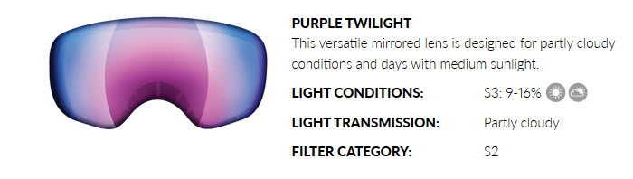 PURPLE TWILIGHT LENS