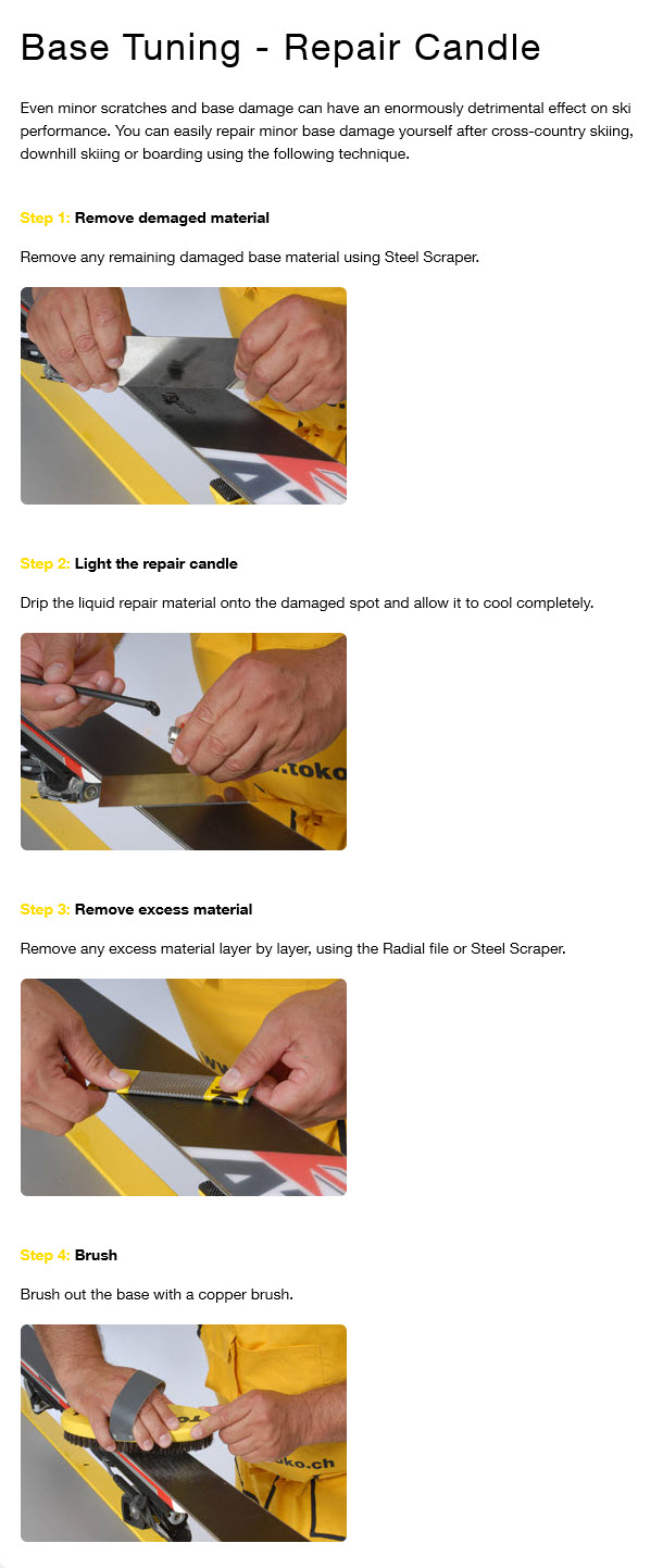 TOKO BASE TUNING-REPAIR CANDLE