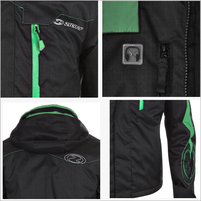 ZIENER TOSHIKI Black green 1
