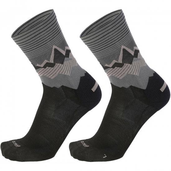 MICO 3065 Light weight Extra Dry - Κάλτσες Πεζοπορίας Outdoor - Black Grey