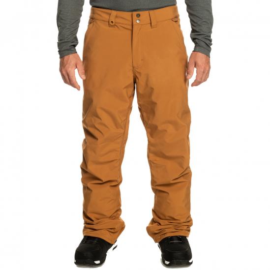 QUIKSILVER Estate 2 Insulated - Ανδρικό  παντελόνι ski/snowboard - Bone Brown