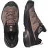 SALOMON X-Ultra 360 Leather Gore-tex - Γυναικεία παπούτσια πεζοπορίας - Cognac/Peppercorn/Black