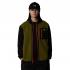 THE NORTH FACE Men's Yumiori Full-Zip Fleece Jacket - Forest Olive/TNF Black/TNF Orange