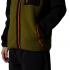 THE NORTH FACE Men's Yumiori Full-Zip Fleece Jacket - Forest Olive/TNF Black/TNF Orange
